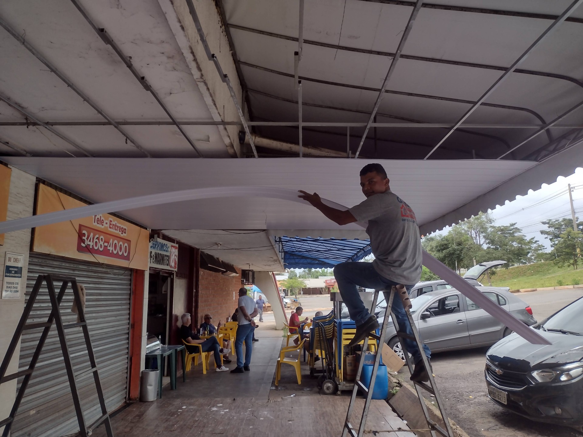 Instalação de forro PVC 4